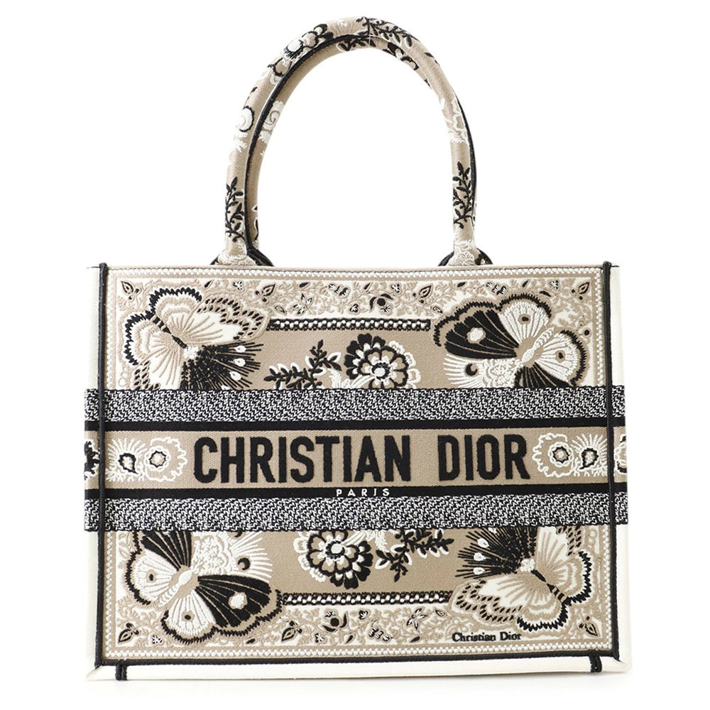 Christian Dior Tote Bag Book Butterfly Bandana